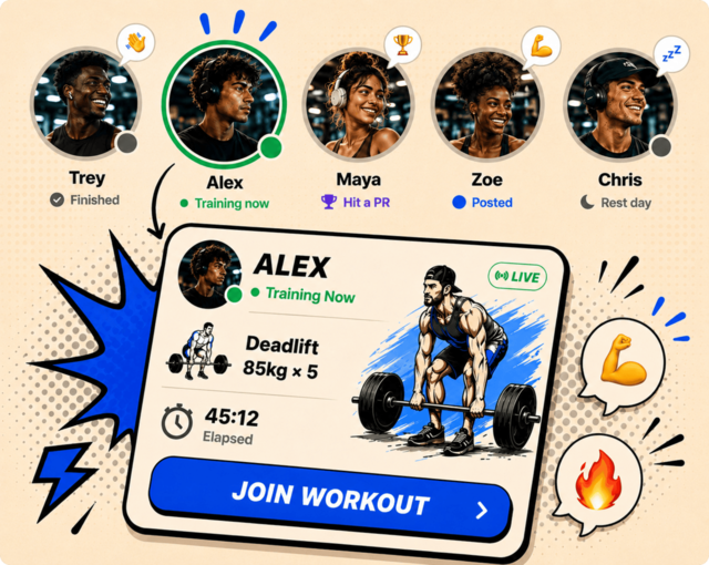 Train together, live